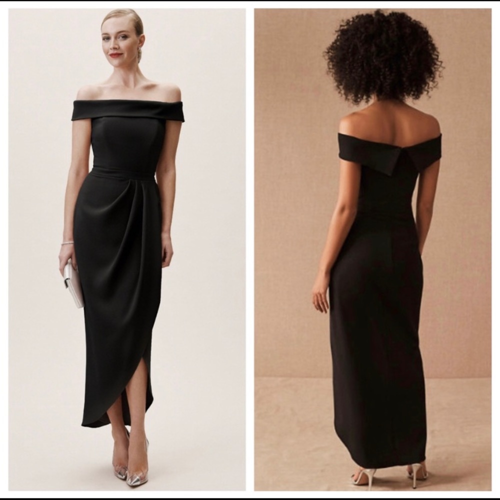 BHLDN Thompson Dress - Size 10 - Black